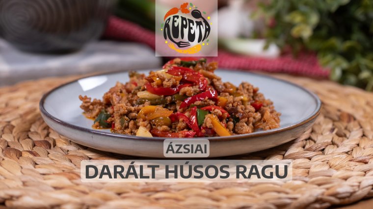 Ázsiai darált húsos ragu