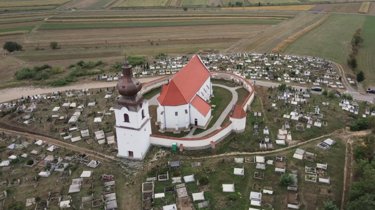 Barokk templom a Szentföldön