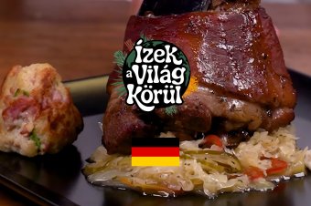 Ízek a világ körül: csülök rántott savanyú káposztával és knödellel