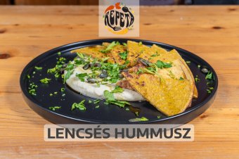 Lencsés hummusz – videó