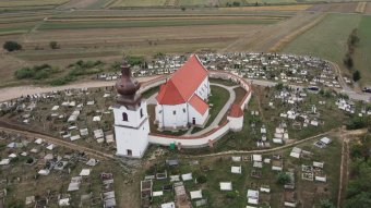 Barokk templom a Szentföldön