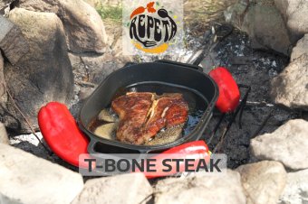 T-Bone steak májusi pereszkével – videó