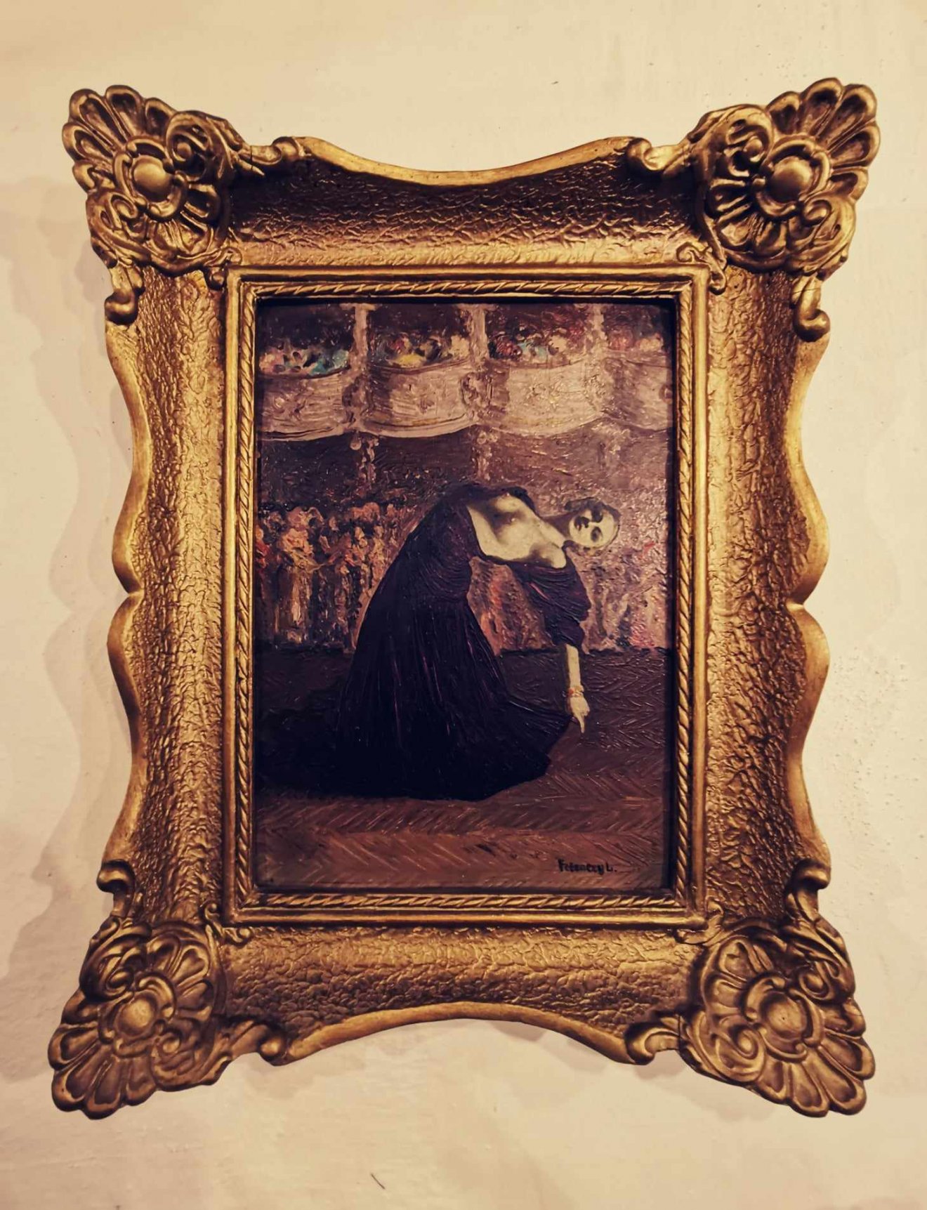 A kedvenc festmény •  Fotó: Szilágyi Szilamér