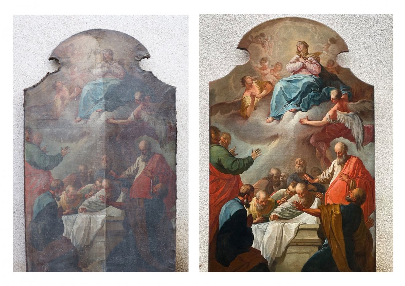 Előtte – utána •  Fotó: Kiss Eszter archívuma