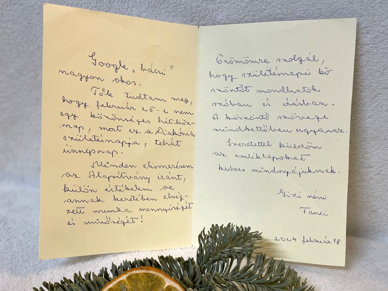 •  Fotó: Kovács Gizella archívuma