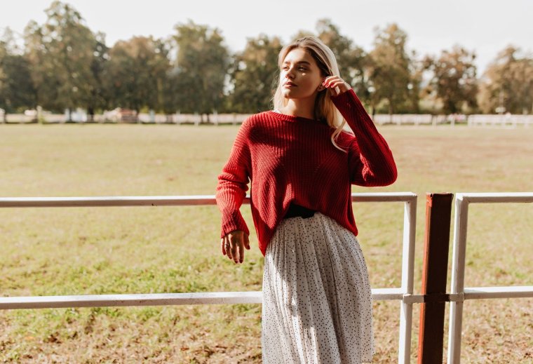 A rakott, a mintás és a maxi: földig érő szoknyák