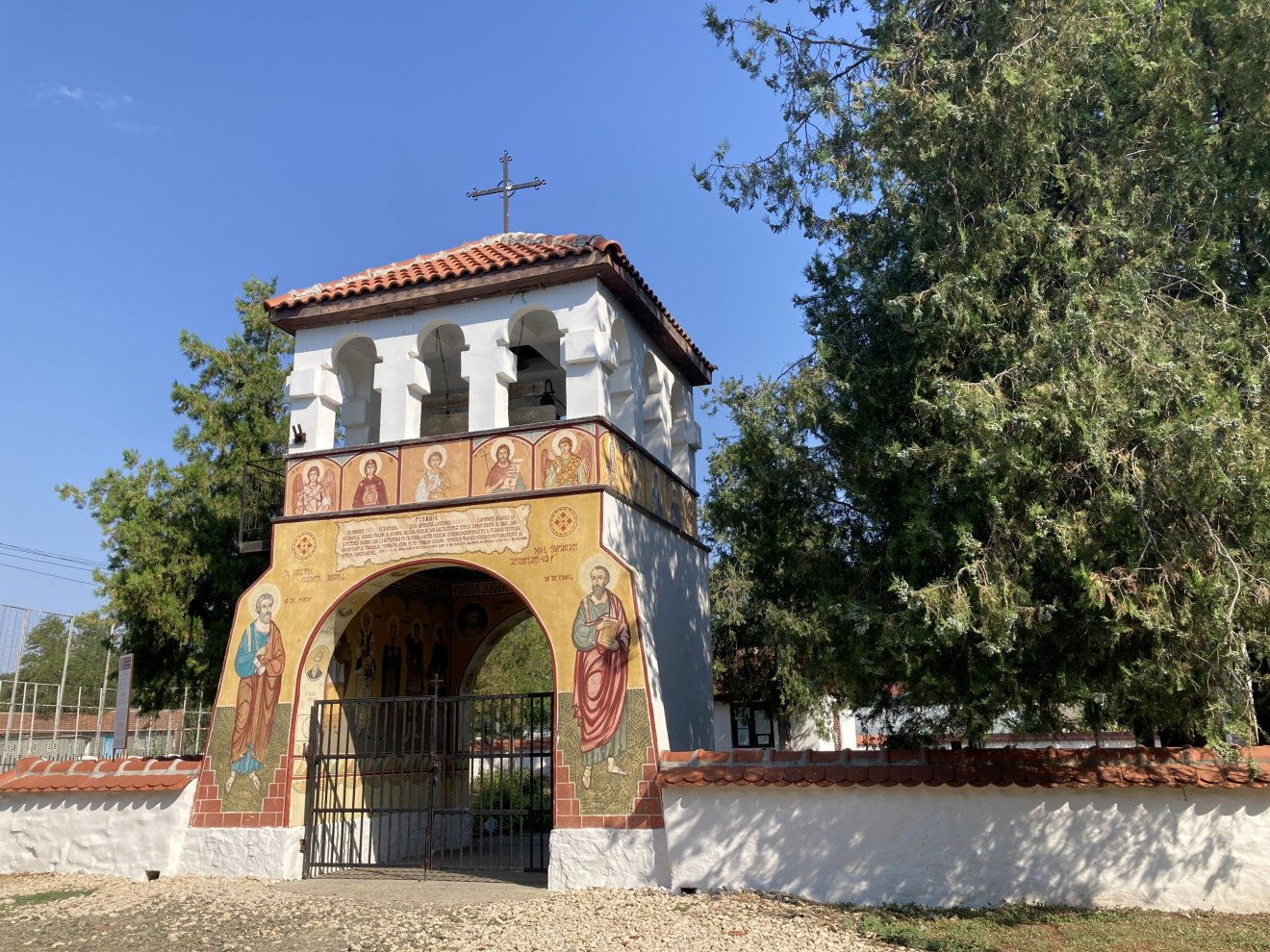 Istria faluban bolgár keresztények építették az „eltemetett templomot” •  Fotó: Asztalos Ágnes