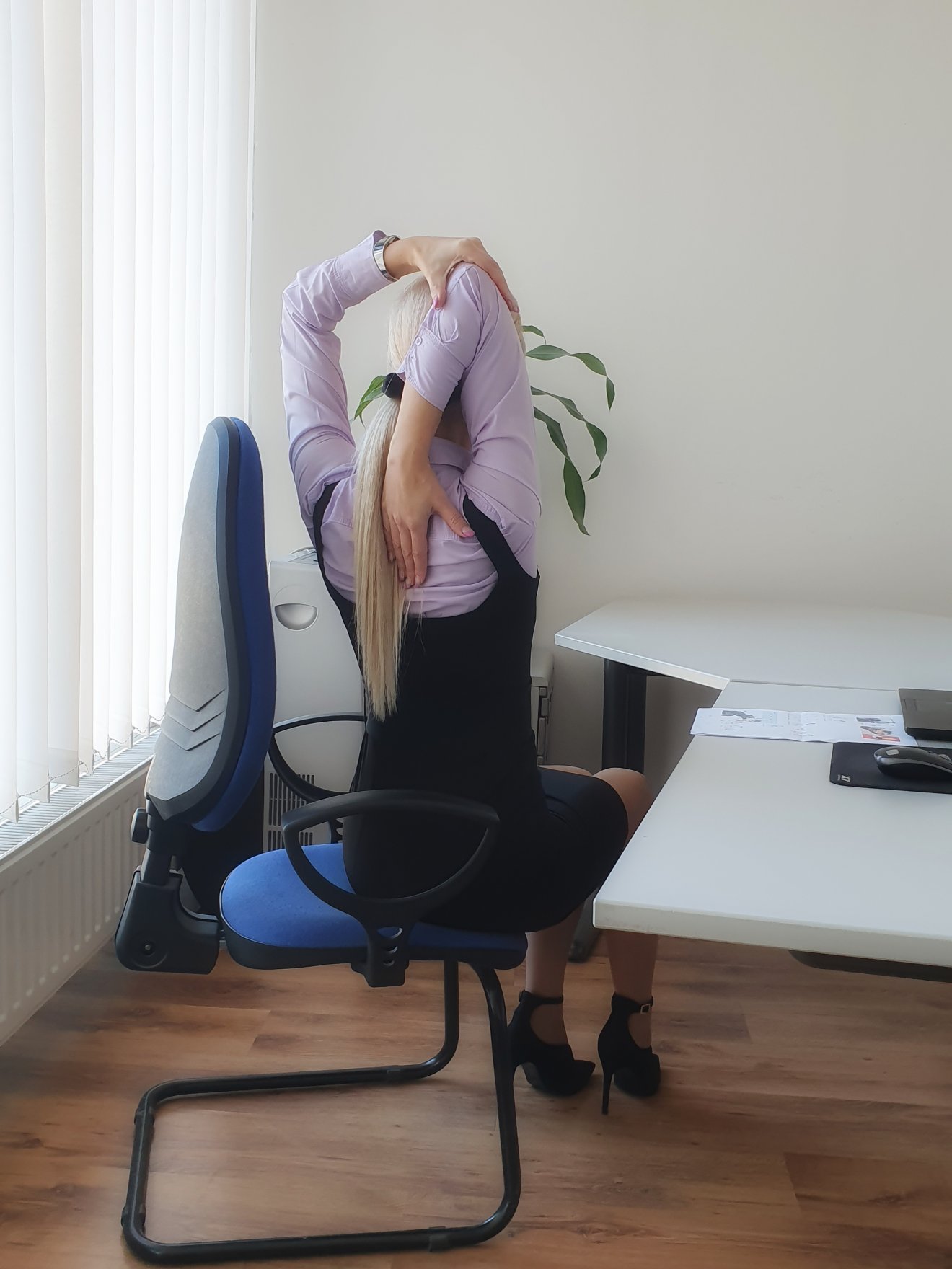 Nyújtógyakorlatok, miket pihenésként végezhetünk • Fotó: Mester Zsuzsanna archívuma