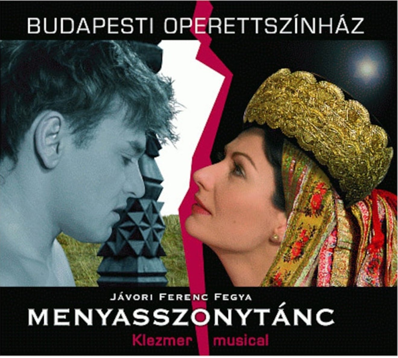 Címszerepben a világ első klezmer musicaljében Mészáros Árpád Zsolttal • Fotó: Siménfavy Ágota archívuma