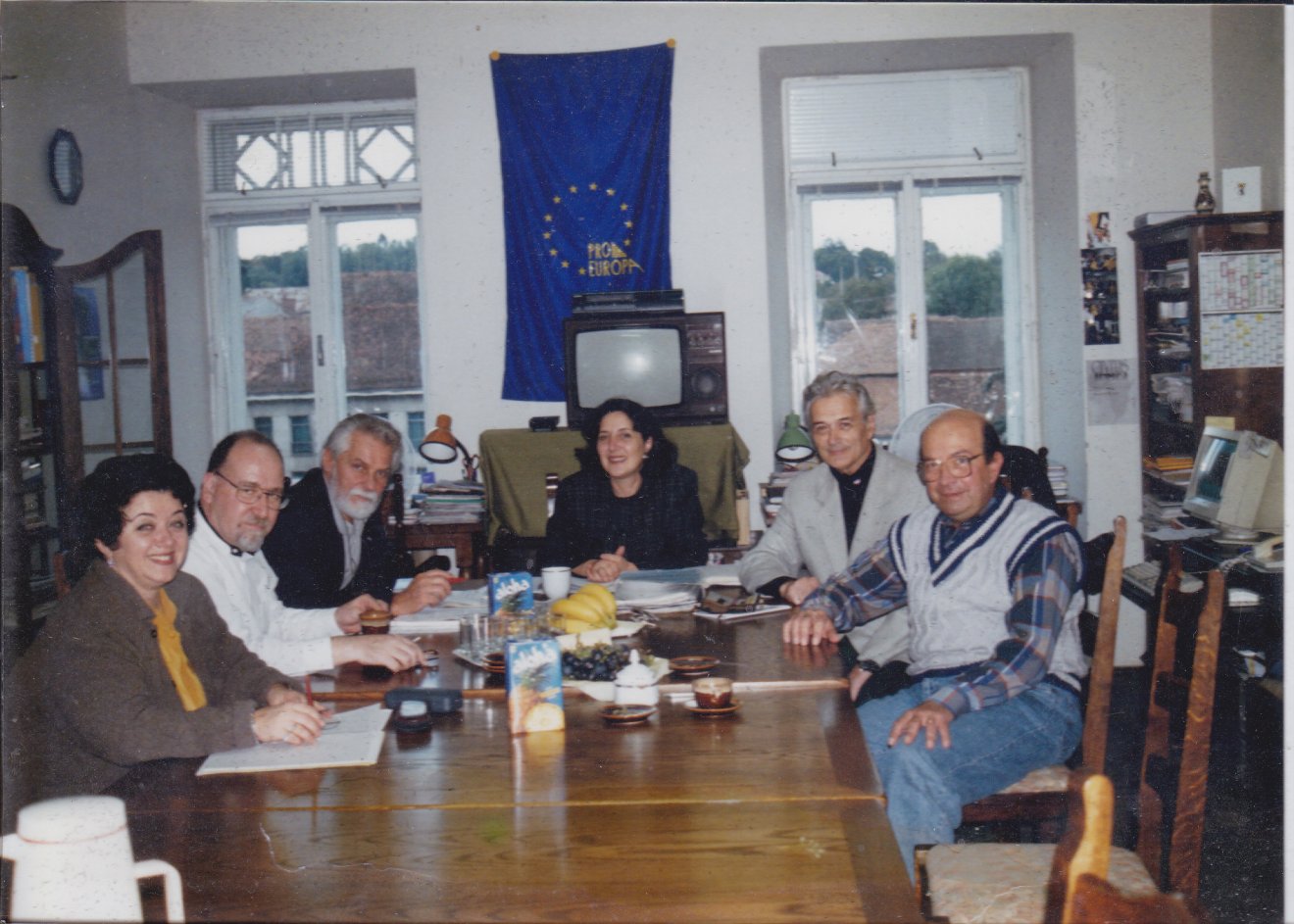 A Pro Europa Liga megalakulása, 1996-ban • Fotó: Smaranda Enache archívuma