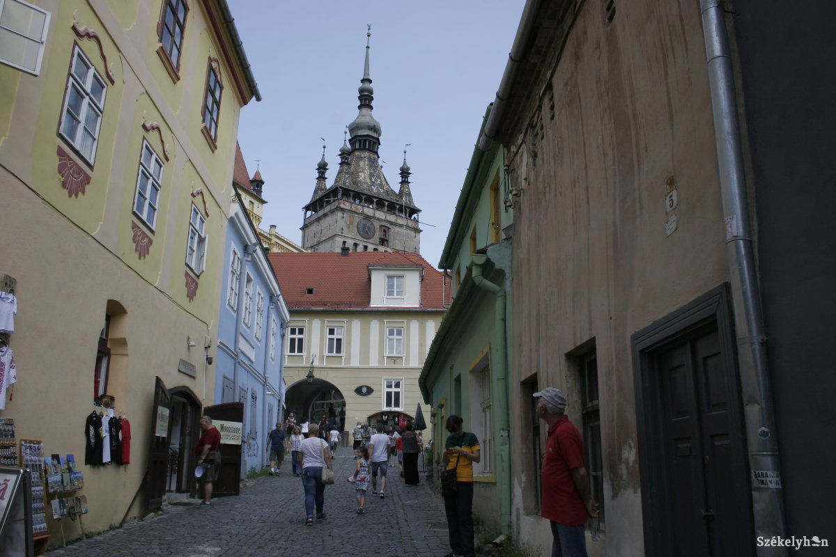 A segesvári vár is a Világörökség részét képezi •  Fotó: Gálna Zoltán