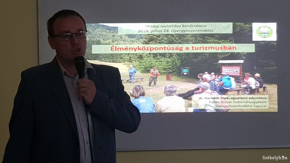 Horváth Alpár nem fényezte a jelent •  Fotó: Balázs Katalin