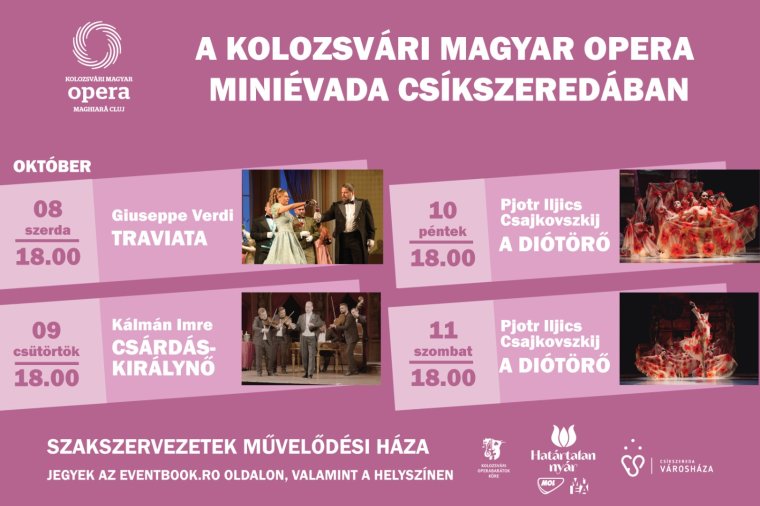 Idén is operaelőadásokra várják a csíkszeredaiakat