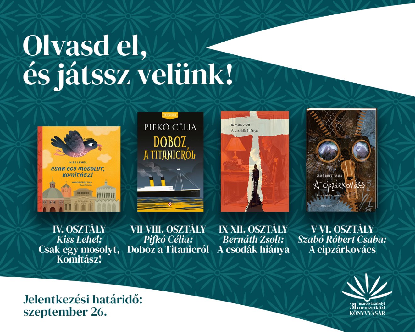 •  Fotó: Marosvásárhelyi Nemzetközi Könyvvásár