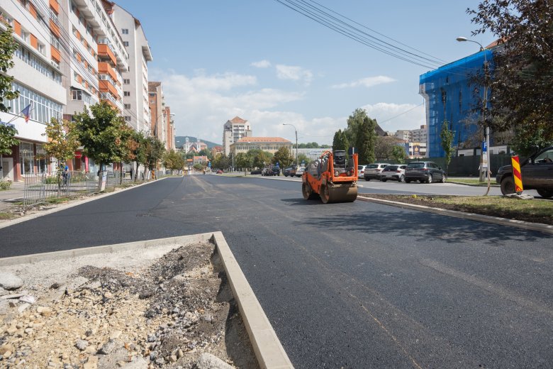 Megnyitják a csíkszeredai Kossuth Lajos utca lezárt szakaszát
