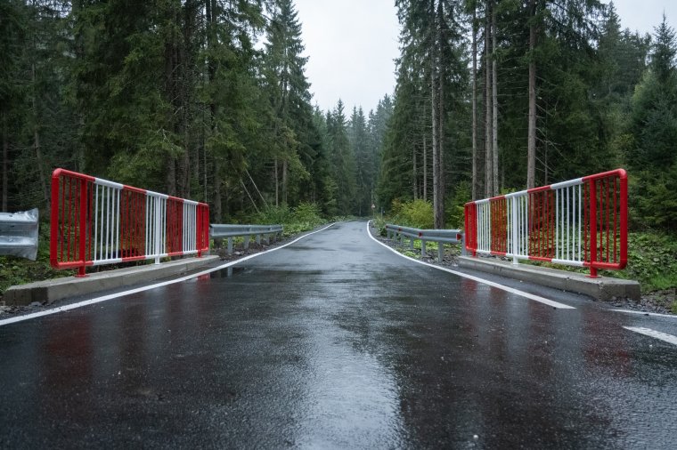 Elkészült a Csíkmadarasról Zetelaka felé vezető erdei út