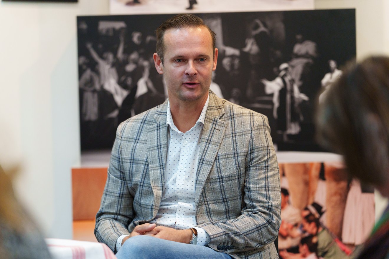 Farkas Tamás táncmester, koreográfus •  Fotó: Tuchiluș Alex