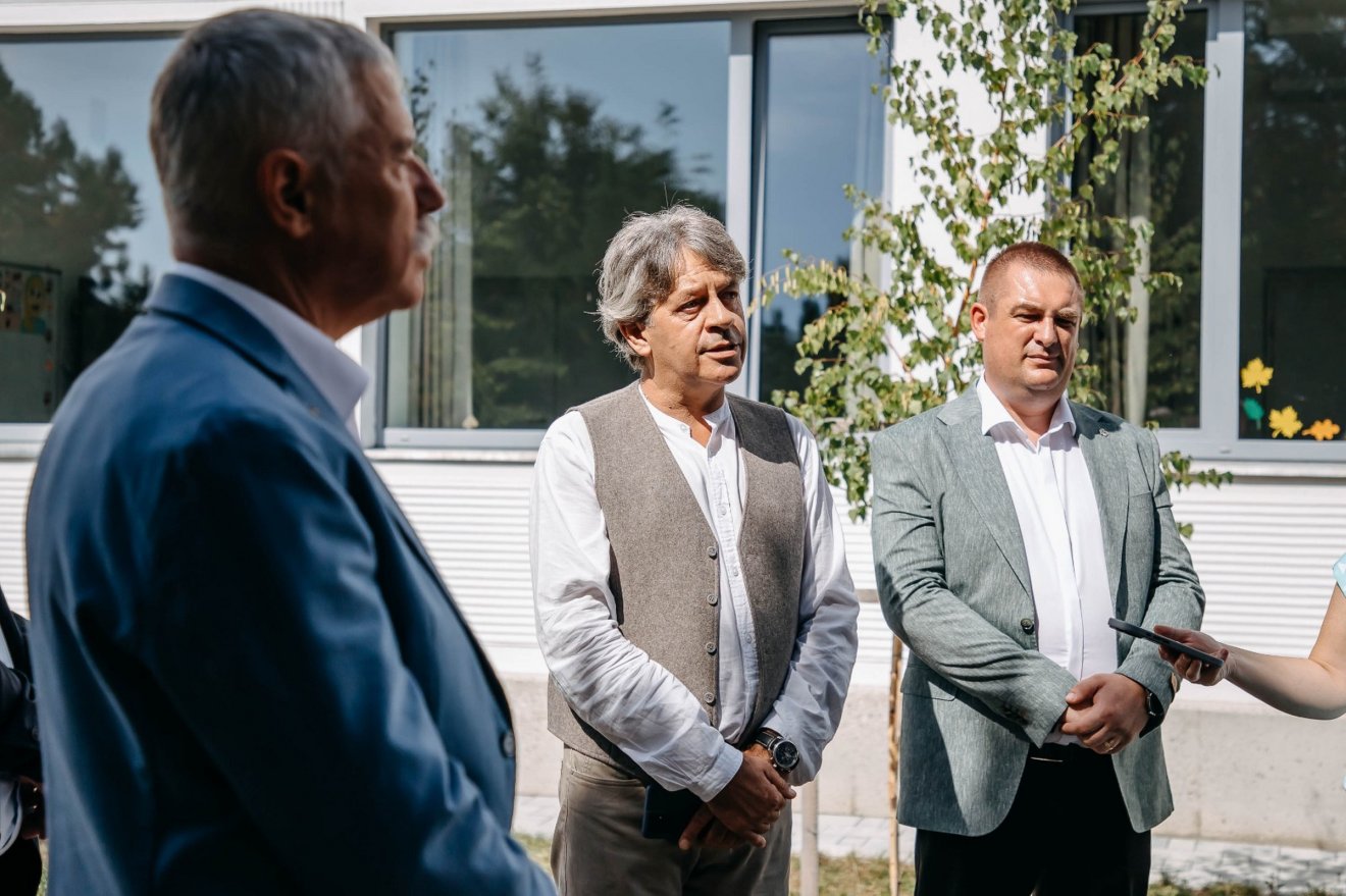 Forró Huba és Kovács Attila •  Fotó: Kovászna Megye Tanácsa