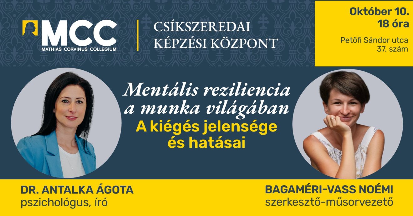 •  Fotó: MCC Erdély