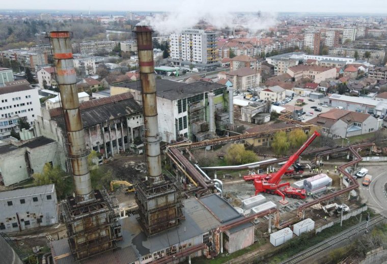 Hidrogéntechnológiás kazánokkal fűt a felújított hőerőmű