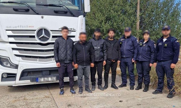 Kamionokban és üzemanyagtartályokban bujkáltak: 12 migránst fogtak el a giurgiui határnál