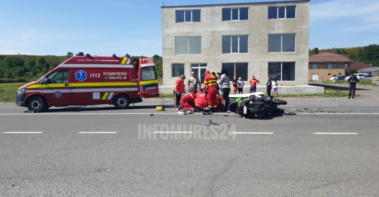 Meghalt egy motoros Maros megyében