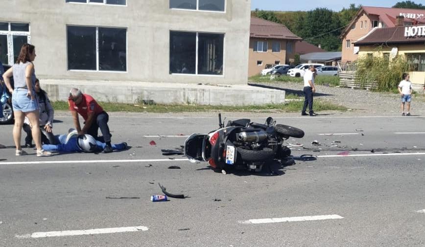 Nem tudták megmenti a motoros életét •  Fotó: InfoMures csoport