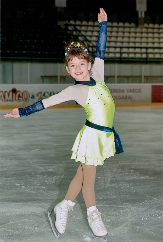 Csíki műkorcsolyás kislány miskolci sikere