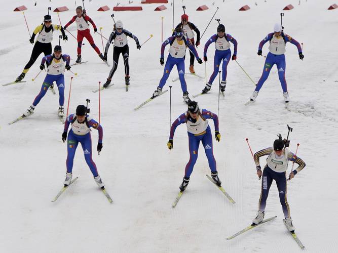 Tizenötödik lett a vébén a romániai biatlonváltó