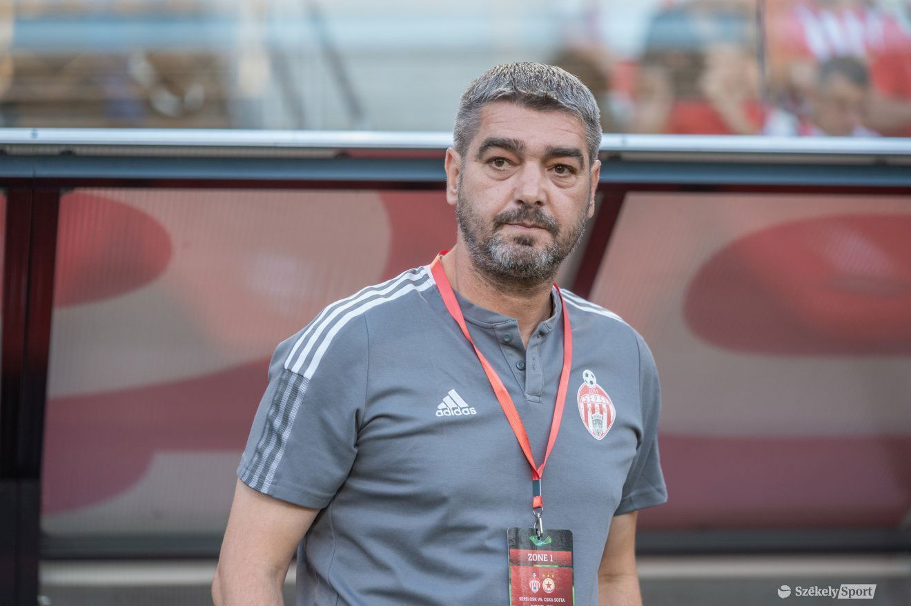 Liviu Ciobotariu szerint a játékuk alapján a döntetlennél többet nem érdemeltek •  Fotó: Pinti Attila