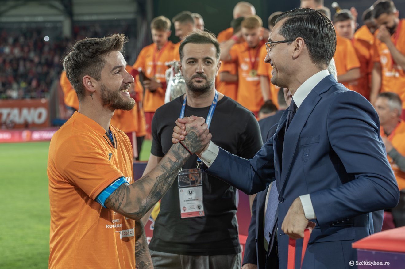 A Răzvan Burleanu elnök által vezetett Román Labdarúgó Szövetség (FRF) tartozást halmozott fel a Sepsi OSK felé •  Fotó: Pinti Attila