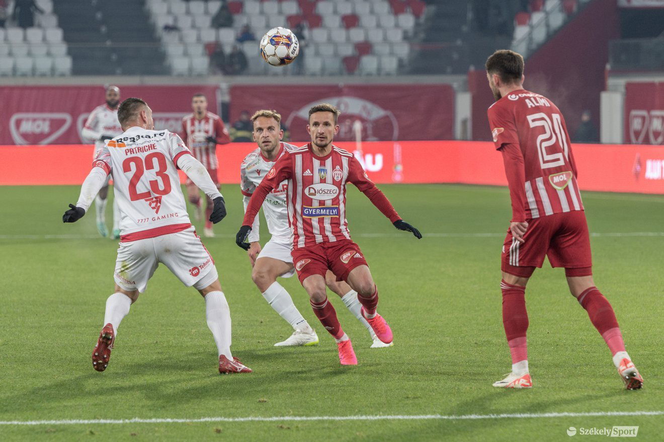 Ștefănescu duplázott a Dinamo ellen •  Fotó: Pinti Attila