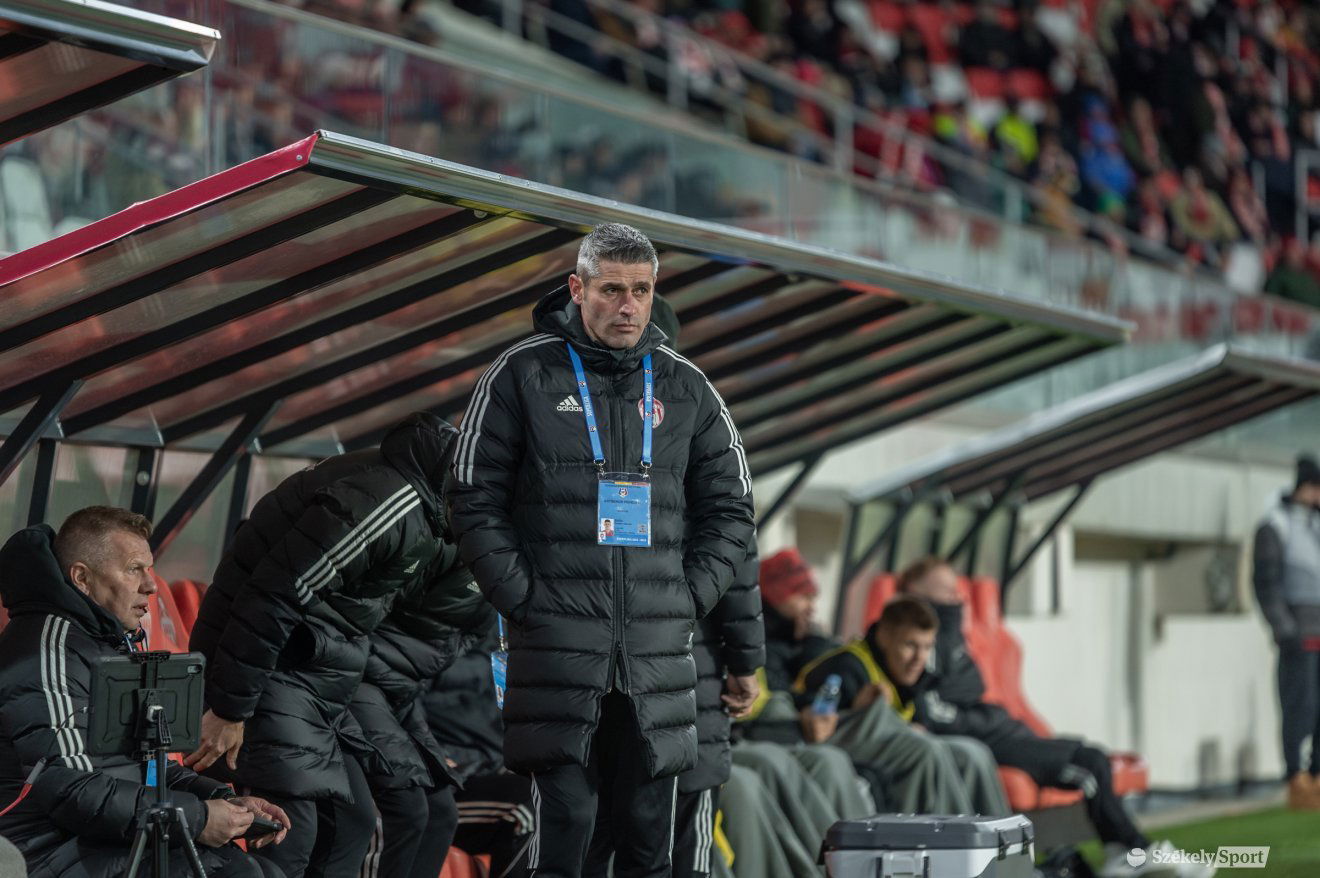 Valentin Suciu óvatosan fogalmazott, még sok van hátra az alapszakaszból •  Fotó: Pinti Attila