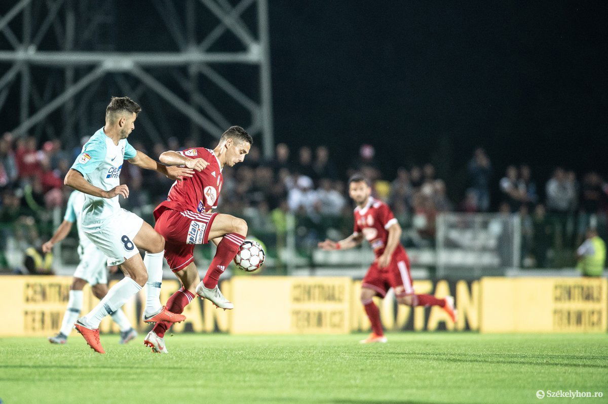 Gól nélküli döntetlen az FCSB-vel. A vasárnapi meccsenmindenki kiegyezne egy hasonlóeredménnyel •  Fotó: Barabás Ákos