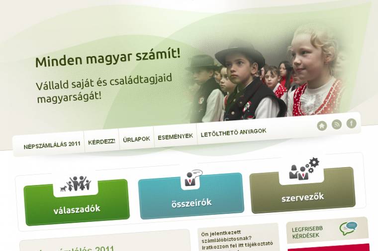Népszámlálás infók – magyarul