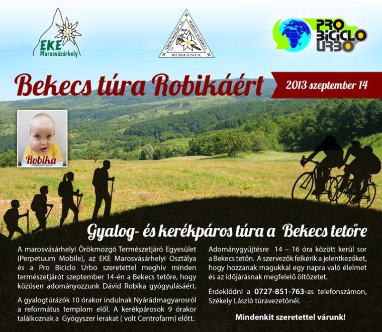 Bekecs-túra Robikáért