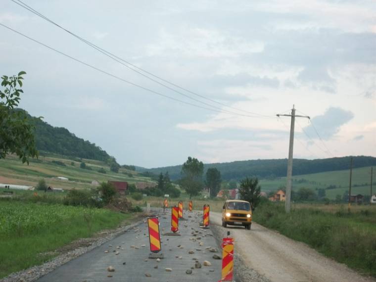 Javítják a Hagymásbodonba vezető utat