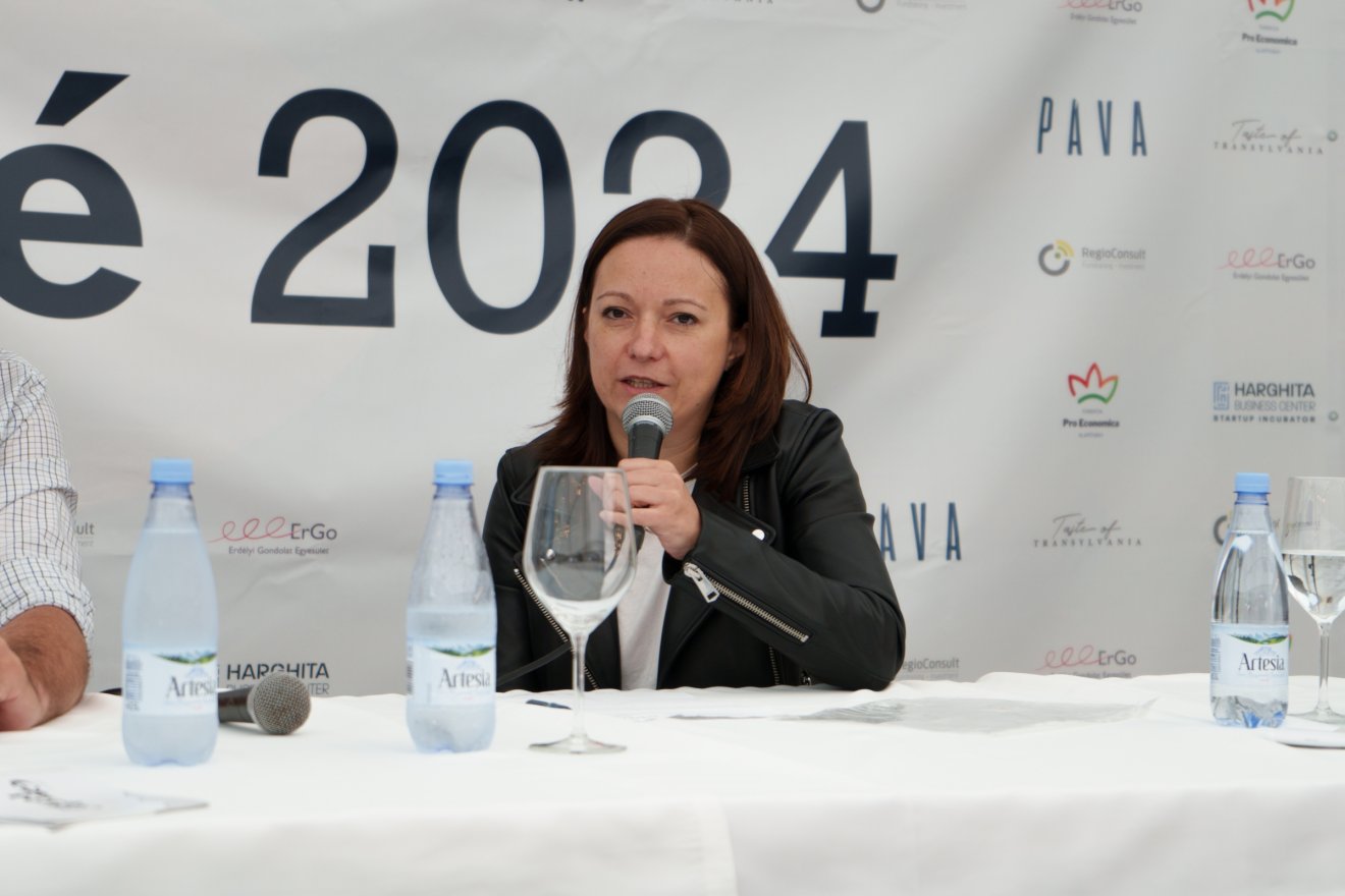 Daradics Kinga, az EMAG Magyarország vezérigazgatója •  Fotó: Tuchiluș Alex