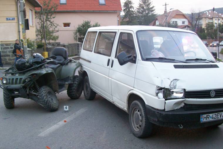 Baleset a régi fertőző mögött