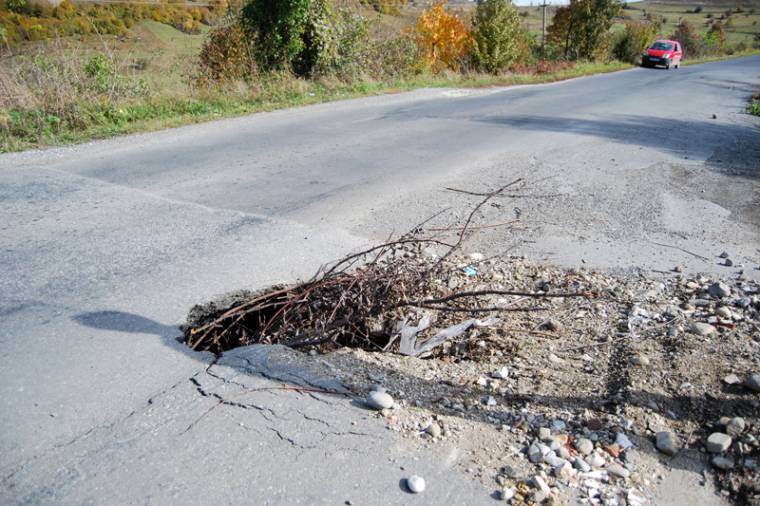 Útlezárás a 131-es megyei úton