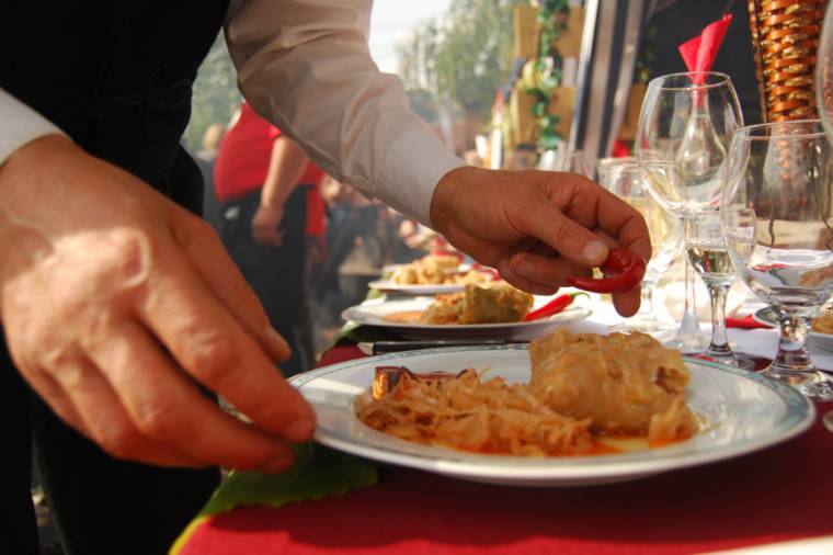 Káposztafesztiváloznak Parajdon