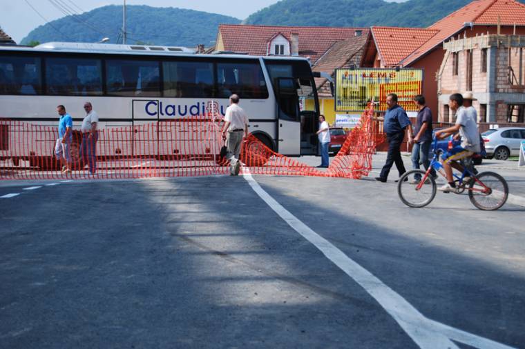 Szerdán átadják a körforgalmat