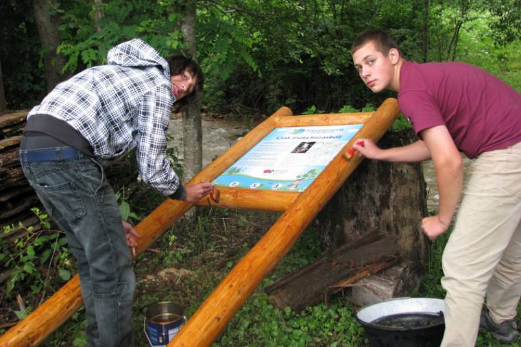 Diákok táboroztak Kirulyfürdőn