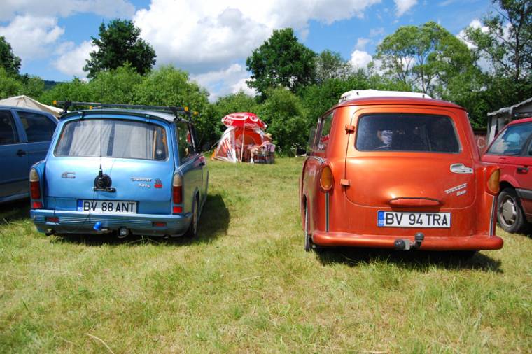 Trabant–Wartburg-találkozó Zeteváralján