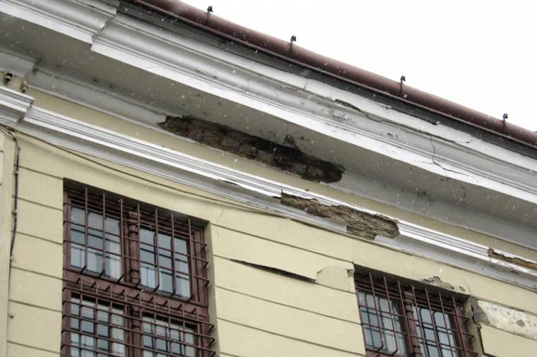 Ereszomlás Székelyudvarhelyen