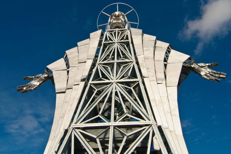 Felöltötte Krisztus alakját a kilátó