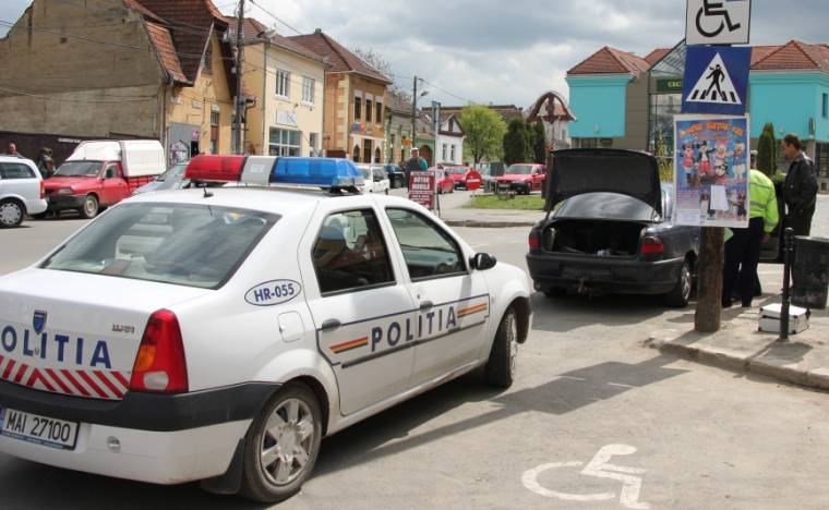 Rendőri akció Udvarhely központjában