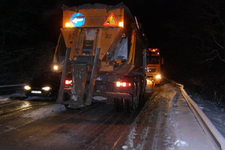 Hóeltakarítás kategóriák szerint a megyei utakon
