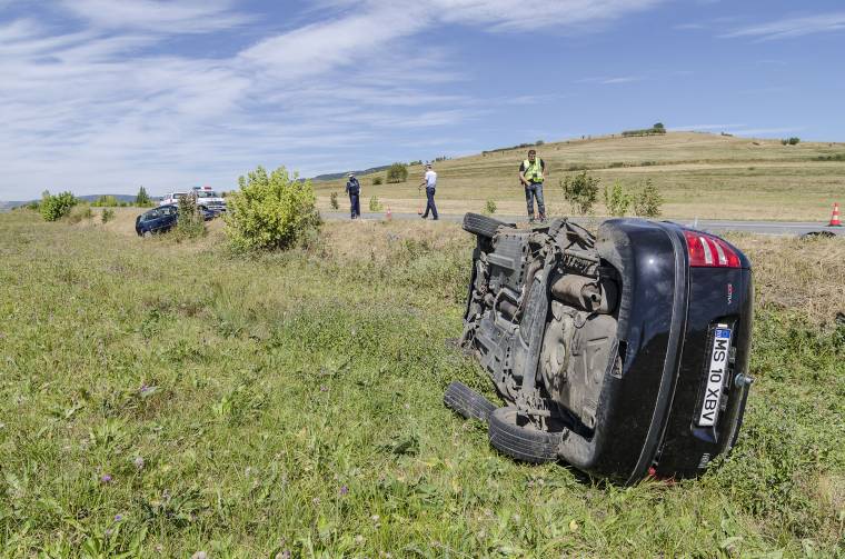 Gyorshajtásból baleset