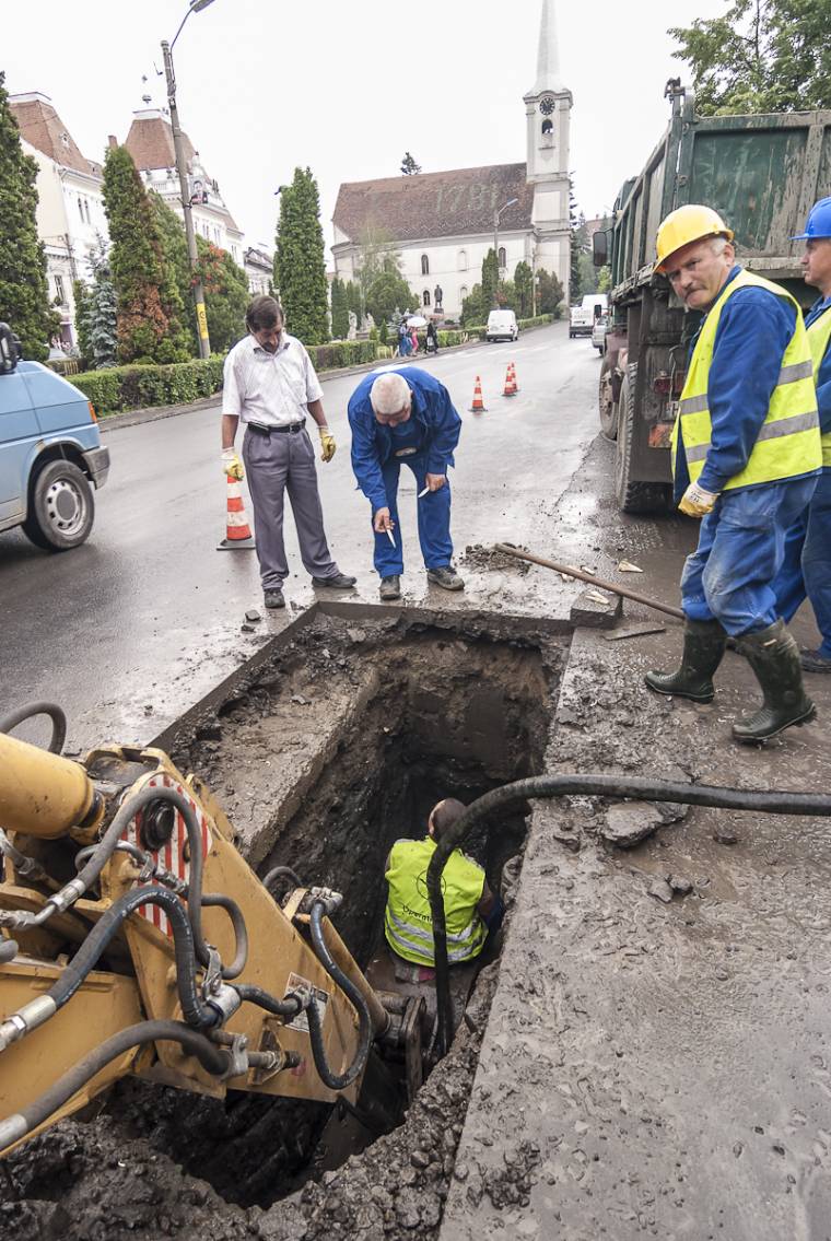 Több napig folyt a víz a tűzcsapból